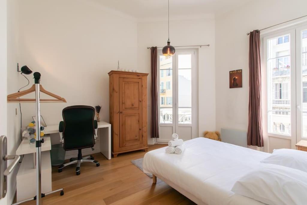#22 Emma Suite 2Bdr Balcony Center Town 2Mins Tramway Nice Ngoại thất bức ảnh
