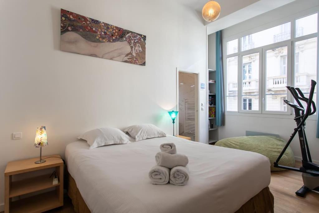 #22 Emma Suite 2Bdr Balcony Center Town 2Mins Tramway Nice Ngoại thất bức ảnh