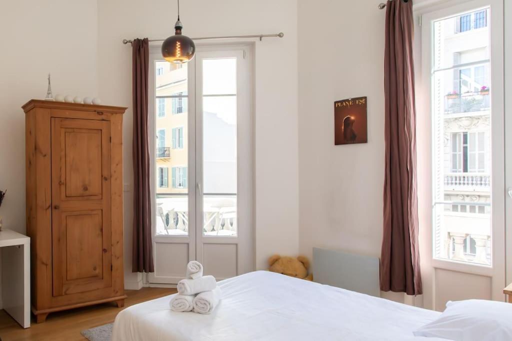 #22 Emma Suite 2Bdr Balcony Center Town 2Mins Tramway Nice Ngoại thất bức ảnh